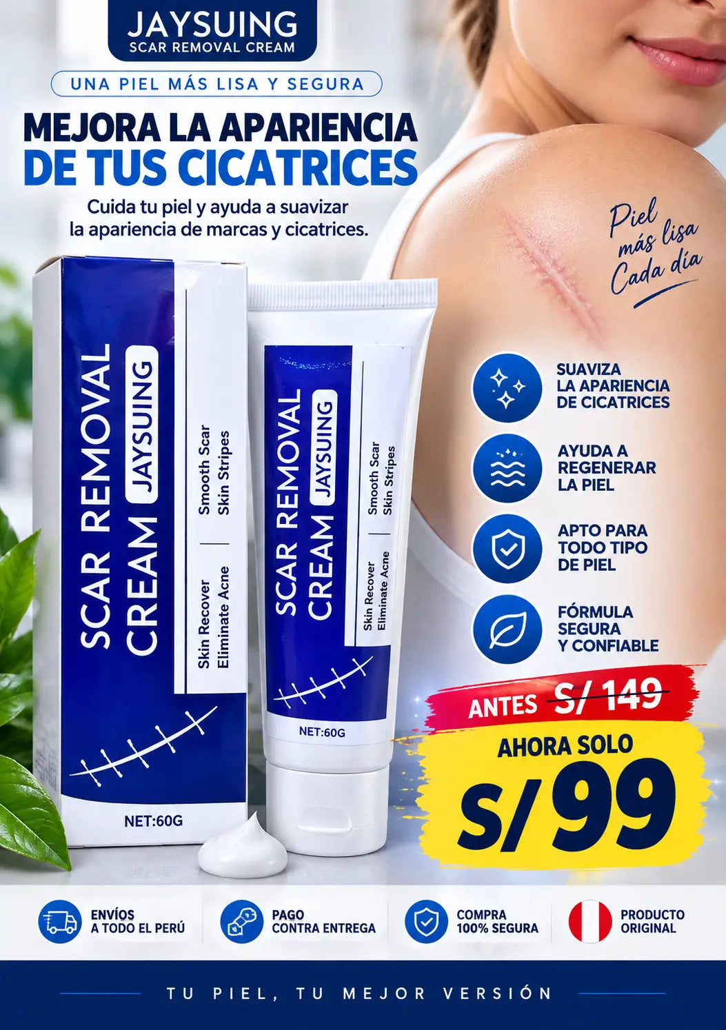 crema para cicatriz